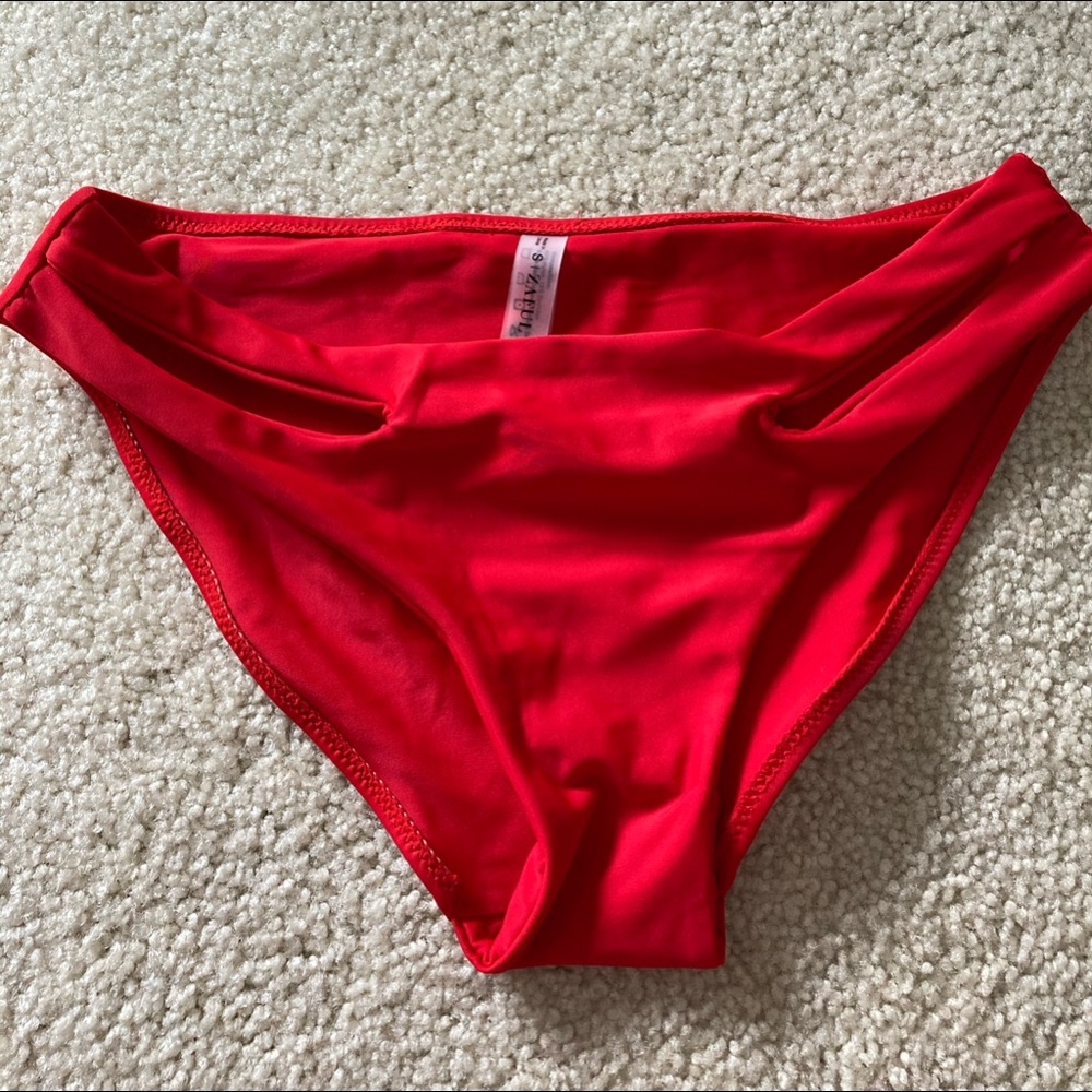 Red Bathing Suit Bottom